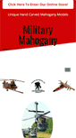 Mobile Screenshot of militarymahogany.com